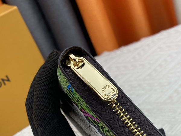 LVコピーウォレット細部ディテール